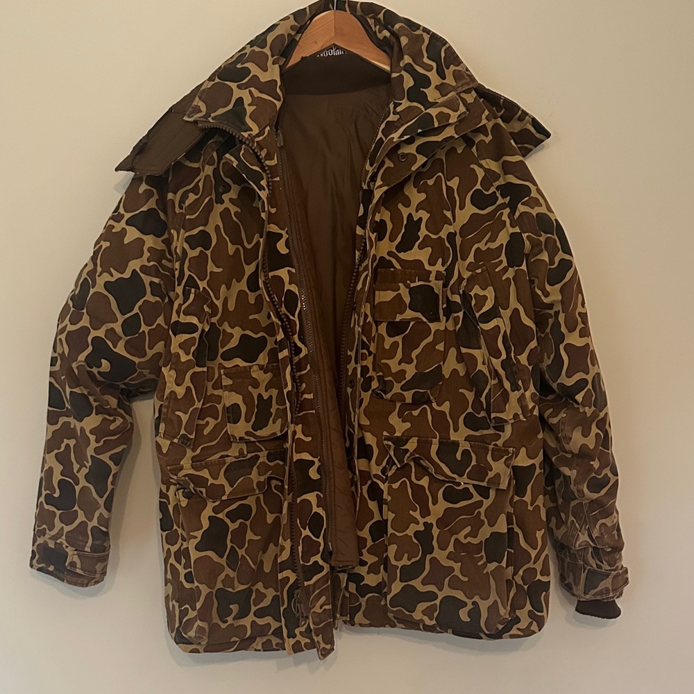 Woolrich Brown Camouflage Field Jacket